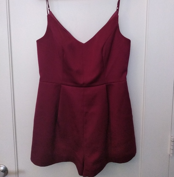 Keepsake None The Wiser Romper - Red plum - Picture 3 of 6
